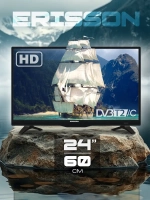 Телевизор 24"дюйма 60см D-LED DVB-T2 C на стену