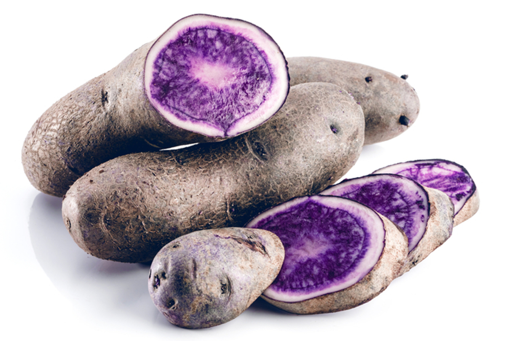 Фиолетовый картофель, Purple Congo, Перпл конго, комплект из 10 клубней