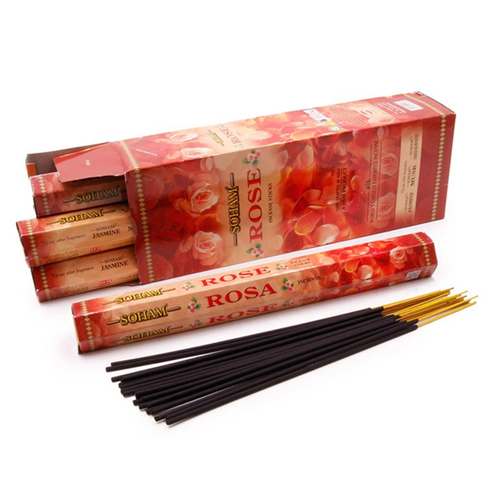 ароматические палочки Роза ХЕМ (Soham Rose HEM)