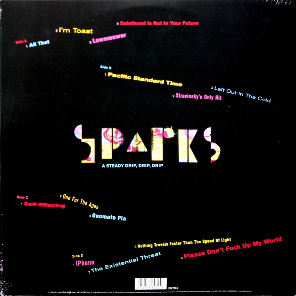 Sparks / A Steady Drip, Drip, Drip (Coloured Vinyl)(2LP)
