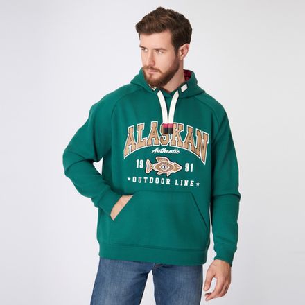 Толстовка Alaskan Promo Hoodie Green XXL
