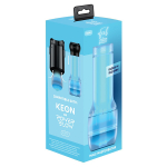 Прозрачно-белый мастурбатор 22,4см (светится в темноте) Kiiroo Feel Glow Stroker