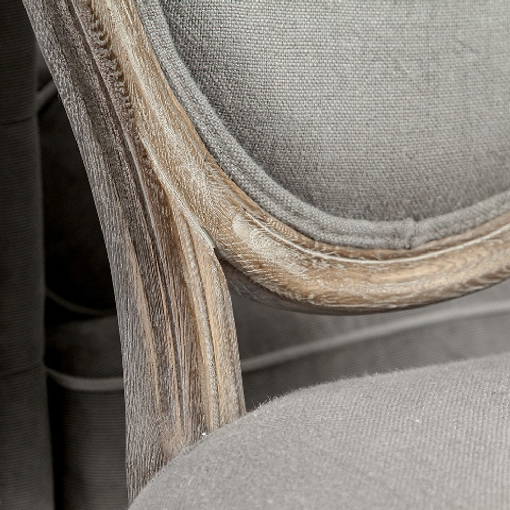 Стул Restoration Hardware Спа серый США ткань