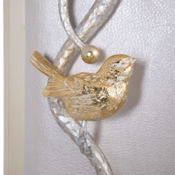 Вешалка настенная Терра (без зеркала) Айвори мраморное золото