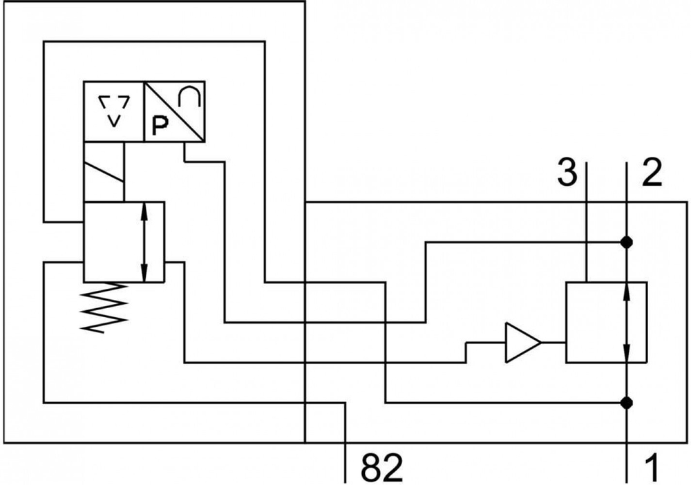 PREL-90-HP3-V1-A-20CFX-S1-4 Электрический регулятор давления