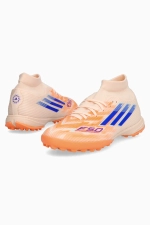 Сороконожки adidas F50 League Mid TF для женщин - оранжевый