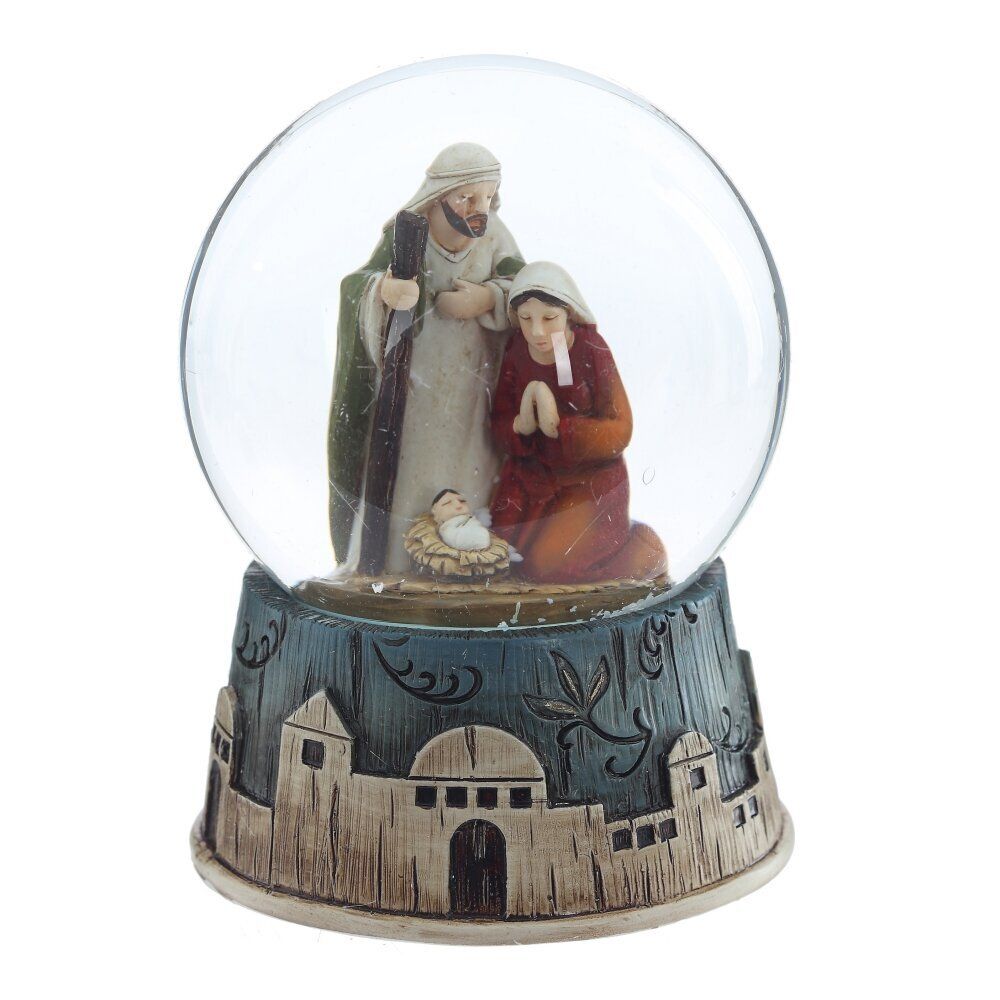 GAEM Фигурка декоративная "Рождество" в стекл шаре, D 6.5 см, L6,5 W6,5 H8,5 см, 2в.