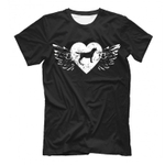 Футболка "Лабрадор в сердце"