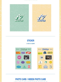 Альбом WAKER - MISSION OF SCHOOL 1st Mini Album 2 Version SET