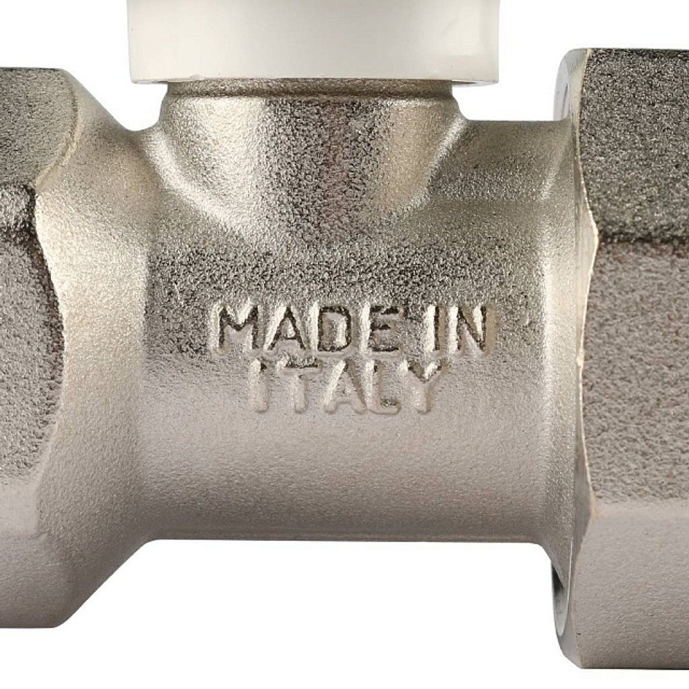 Вентиль ручной регулировки прямой STOUT - 3/4" (ВР/НР-американка, PN10, Tmax 120°C, шток металл по металлу)