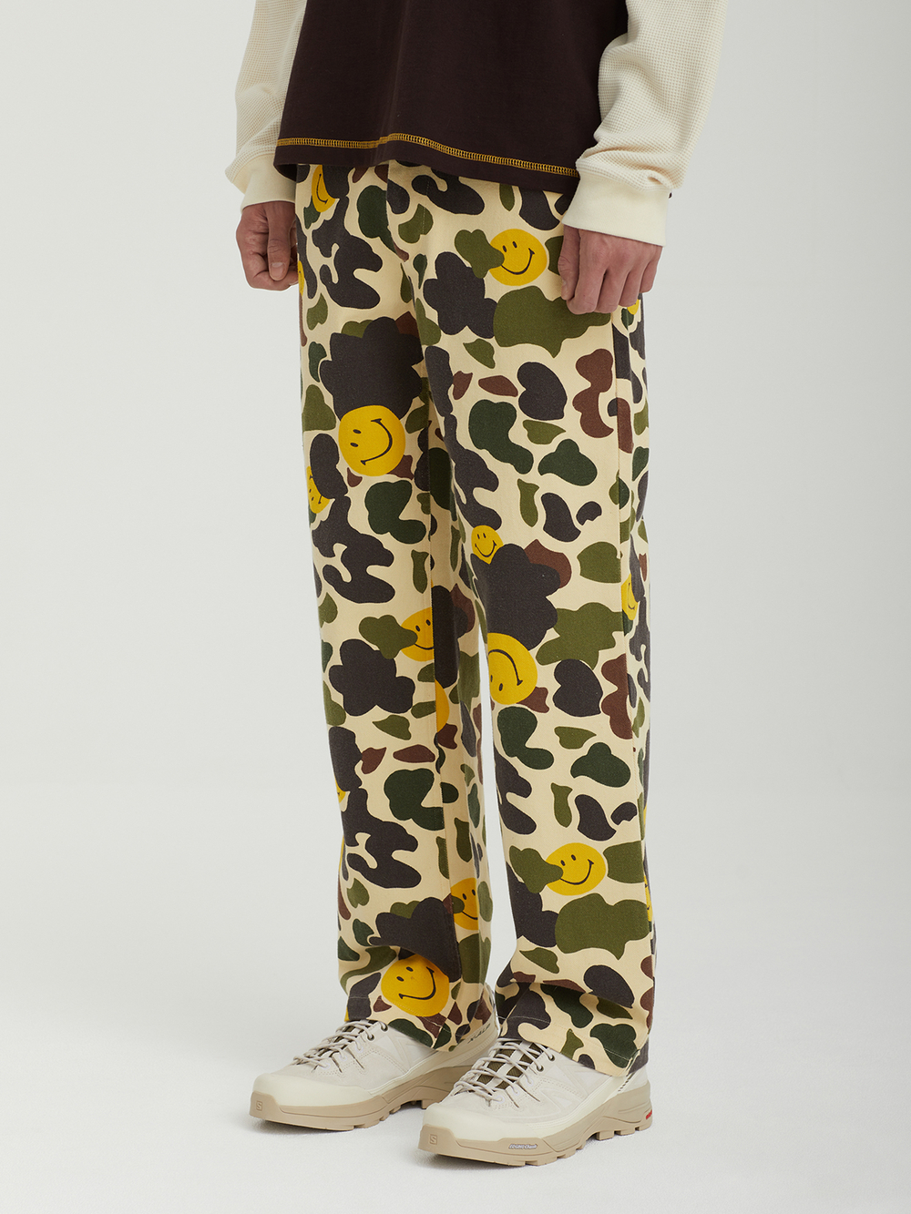 Мужские Брюки Smiley Camo Cargo