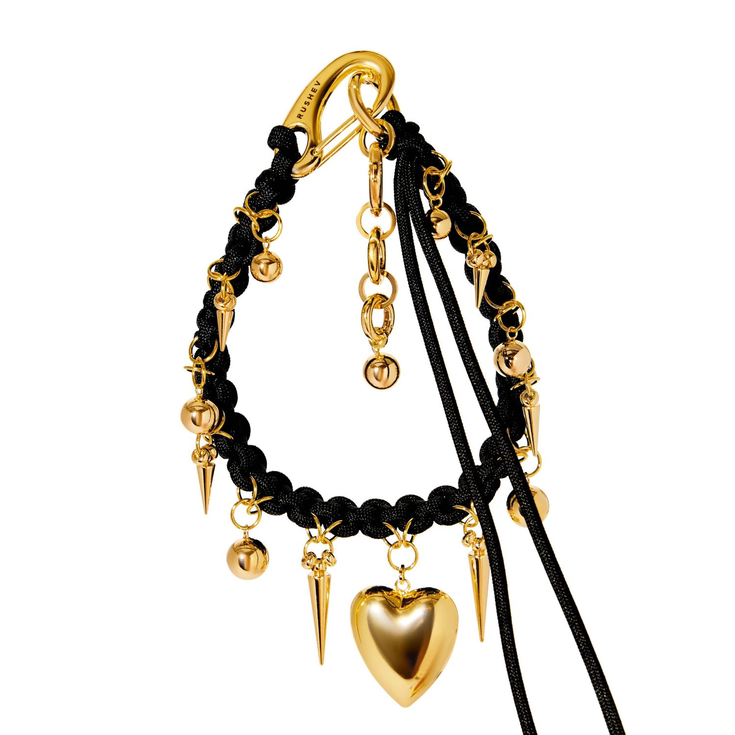 Колье Lovers Black - Gold