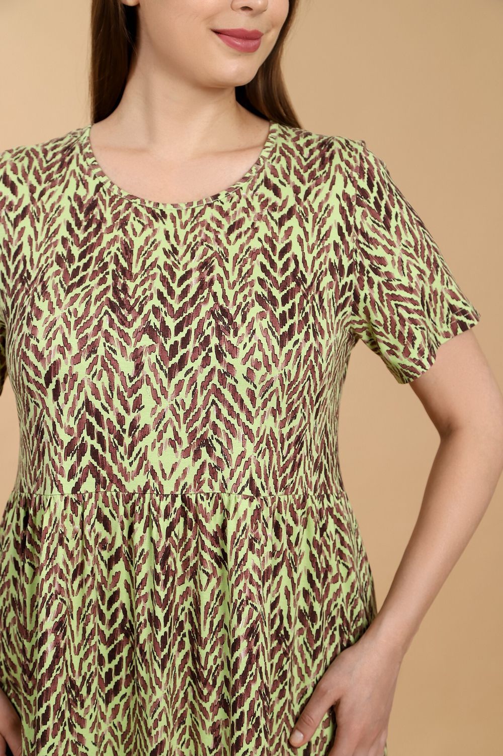 Платье Дыхание лета-1 Виотекс ЗЕЛЁНЫЙ