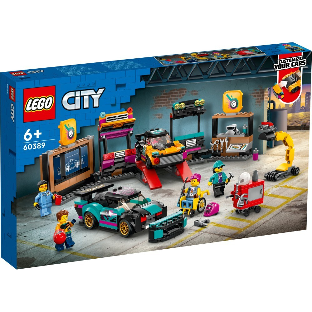 LEGO City — Мастерская тюнинга автомобилей 60389