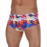 Мужские плавки с разноцветным принтом Dorenase (Размер: XL) (Цвет: разноцветный)