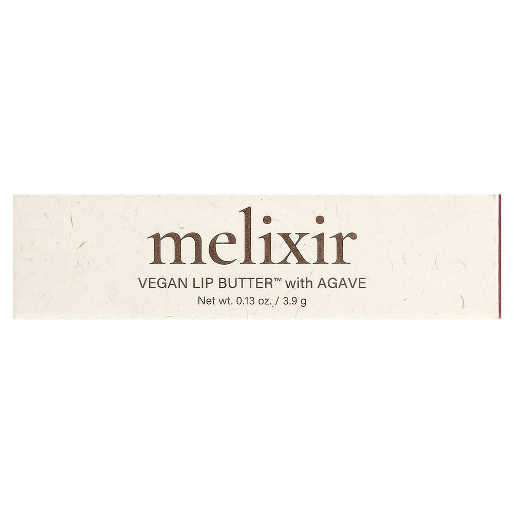 Melixir, Vegan Lip Butter™ с агавой, оттенок 11 Autumn Rain, 3,9 г (0,13 унции)