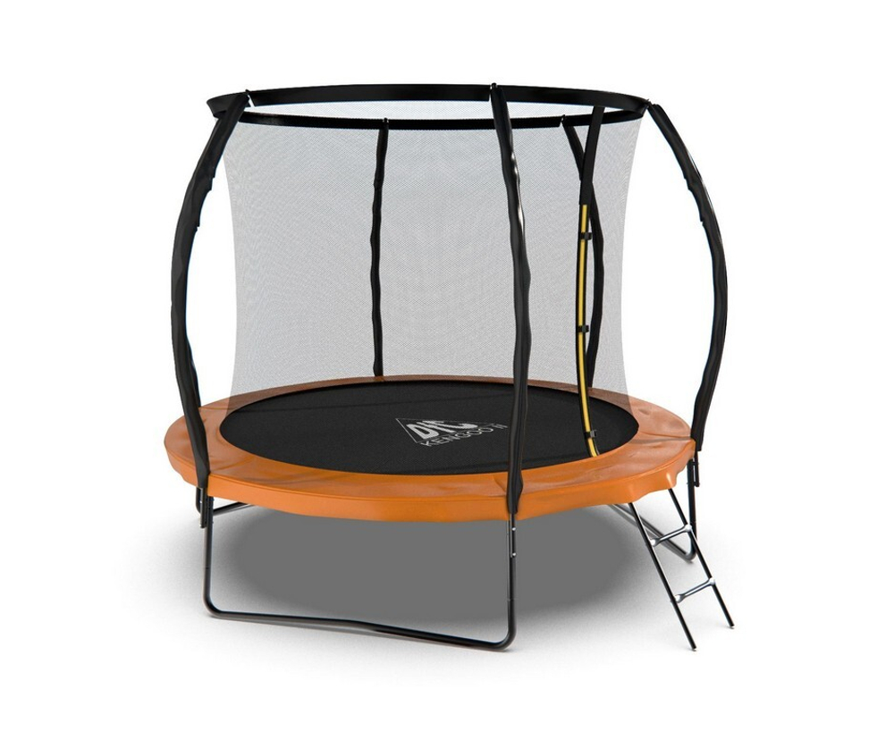 Батут dfc trampoline kengoo ii с сеткой 10ft-bas-bo