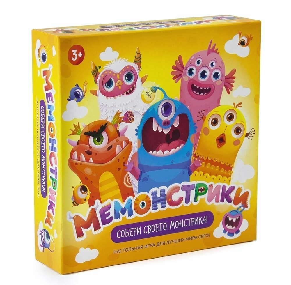 Игра настольная "Мемонстрики" (ND Play)