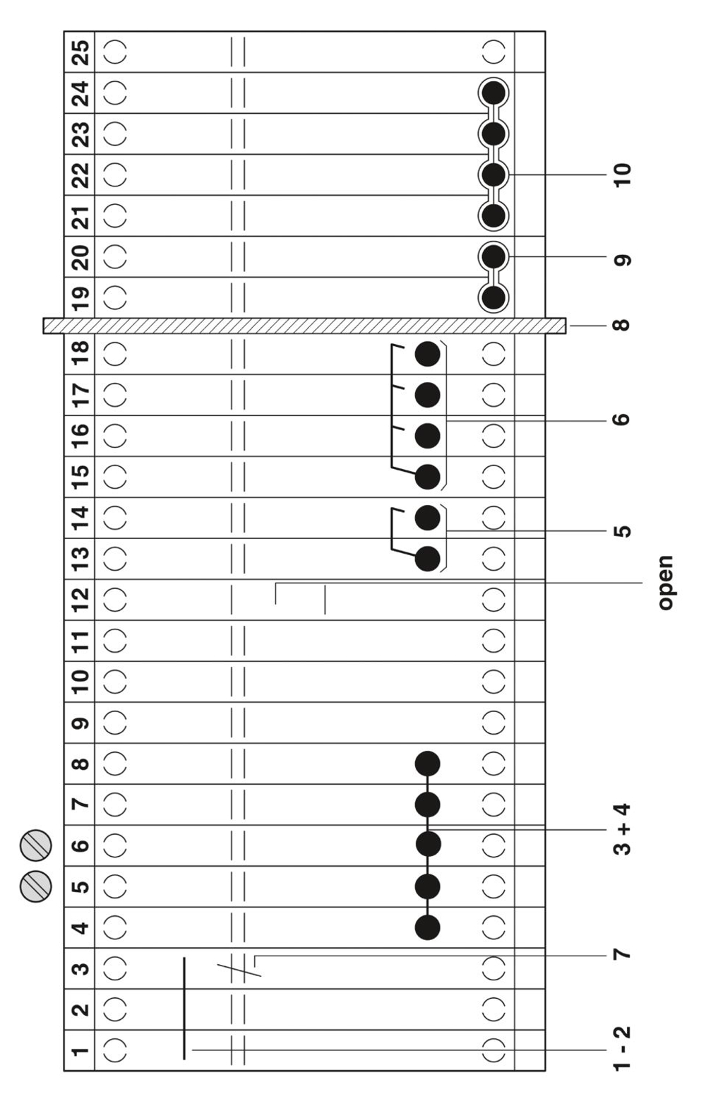 0706058 - URTK/SP RD - Измерительная клемма с ползунковым размыкателем