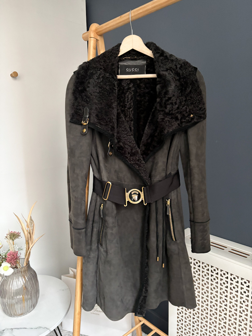 Натуральная дубленка Gucci, S