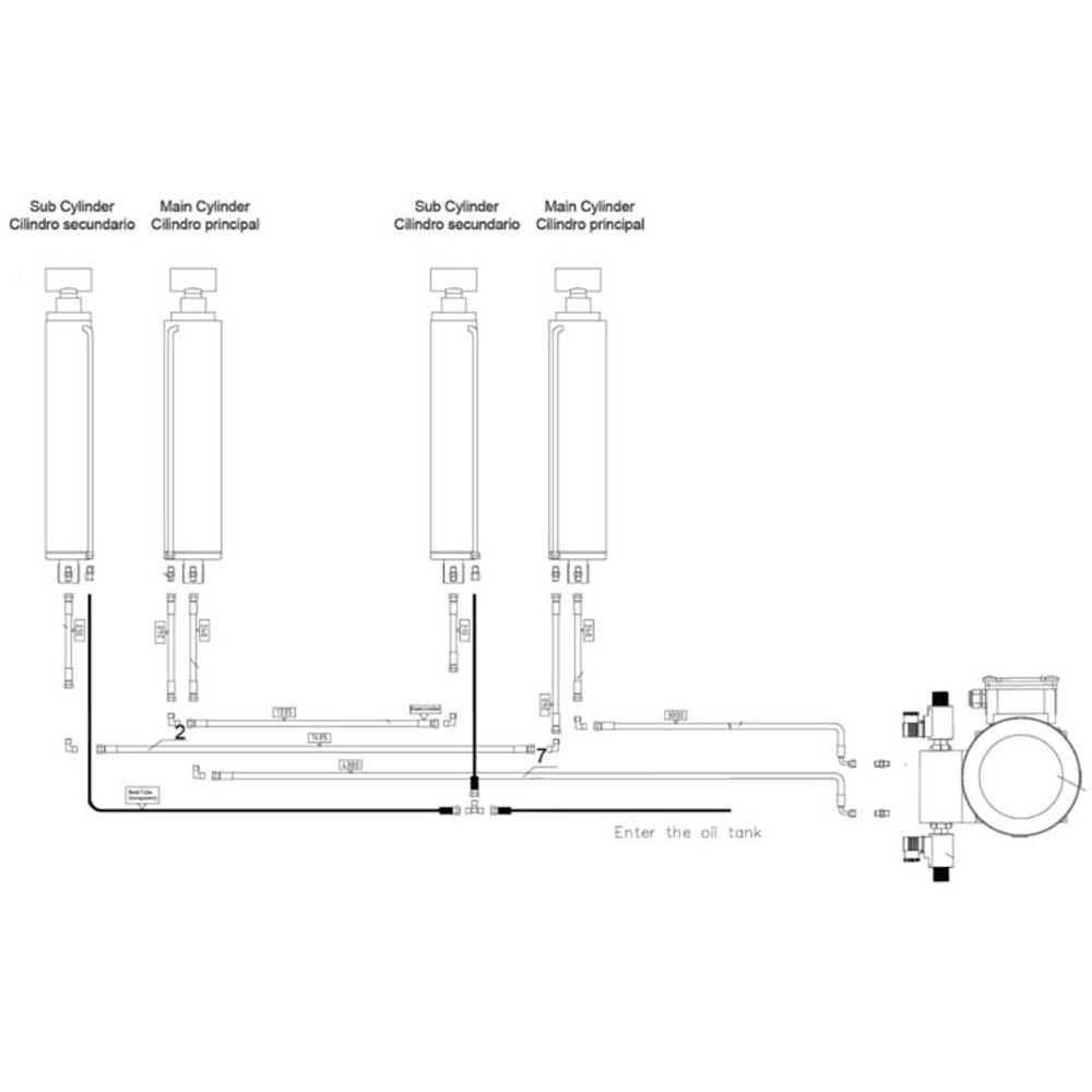 ТЕМП TS3000OUT Подъёмник электрогидравлический ножничный напольный, 3 т, 380 В
