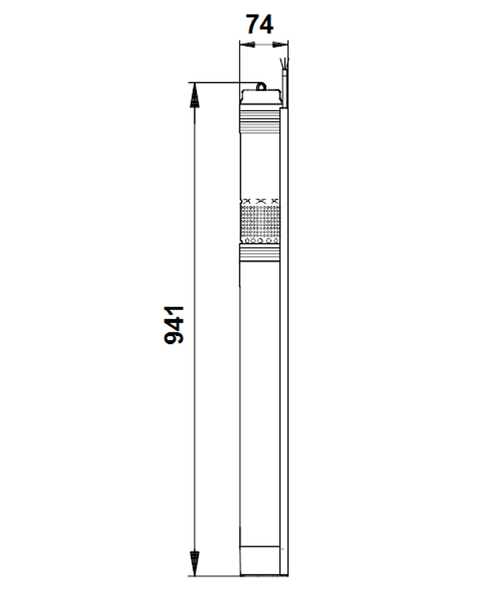Скважинный насос Grundfos SQE 5-70