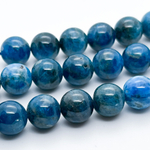 Апатит, диаметр 11,5-11,6 мм, цена за 8 шт (1/4 нити)