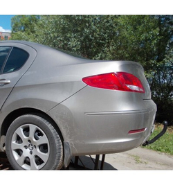 Фаркоп Peugeot 408 2013-2021, условно-съемный,(без электрики) Трейлер.9520