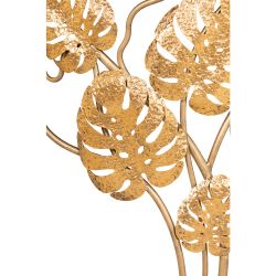 Консоль Monstera Deliciosa Wood (Монстера) Каштан Амбер