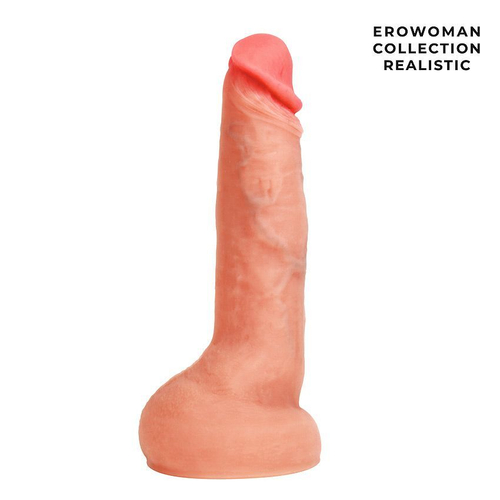 Фаллоимитатор на присоске Erowoman-Eroman «Сильный», 16,5 см