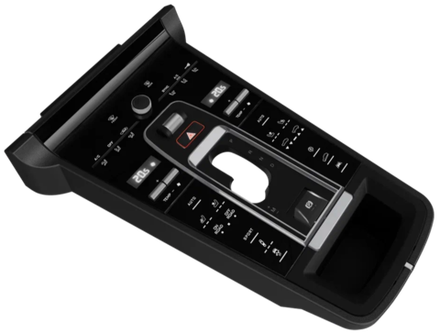 Сенсорная центральная консоль Porsche Cayenne 2010-2017 (черная) - Carmedia ZF-5023-BL