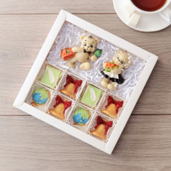 Набор "Мишки-школьники"