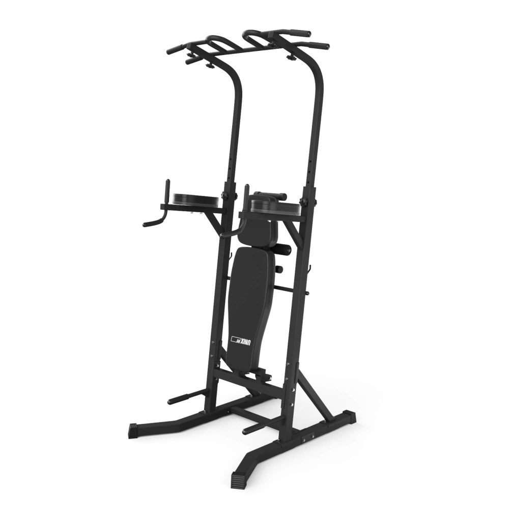 Турник-пресс-брусья со скамьей UNIX Fit POWER TOWER 150P