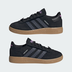 Adidas Гандбольные кеды Spezial Comfort Closure Elastic Lace Minecraft для детей, черный
