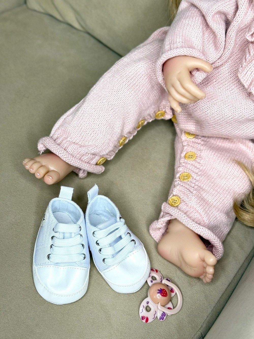 Кукла Реборн виниловая 55см (FA-309A1)