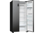 Холодильник двухкамерный Gorenje NRR9185EABXLWD Side by Side, инверторный черный