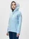 Ветровка женская softshell голубого цвета, размер 48