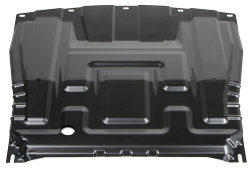 Защита картера и КПП АвтоБроня для Lada Vesta седан, универсал (V - 1.6; 1.8) (вкл. СVT) 2015-н.в./Lada Vesta Cross универсал (V - 1.6; 1.8) (вкл. СVT) 2017-н.в./Lada Vesta Sport седан (V - 1.8) 2018-н.в., штампованная, сталь 1.5 мм, без крепежа, 1.06038.1