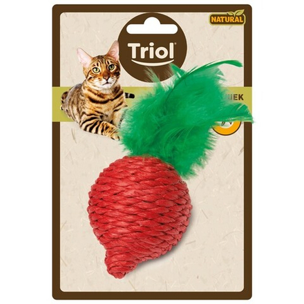 Игрушка Свекла с перьями,60/120мм