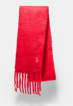 STRADIVARIUS Базовый шарф, красный