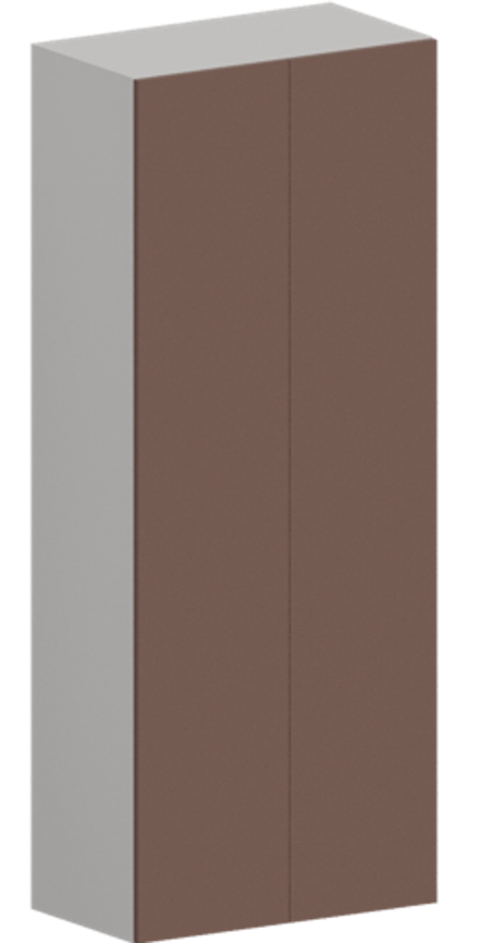 Кухня Модуль ШВП 609 Белый / Пудрово-розовый