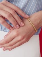 TENNIS SQUARE BRACELET 03 LEMON