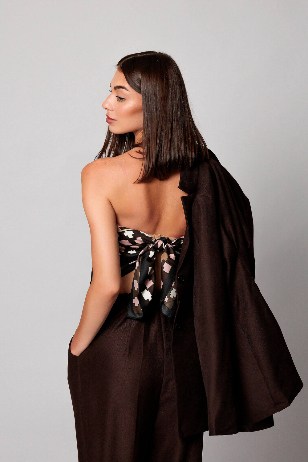 Костюм женский арт. М-1 цвет "шоколад"