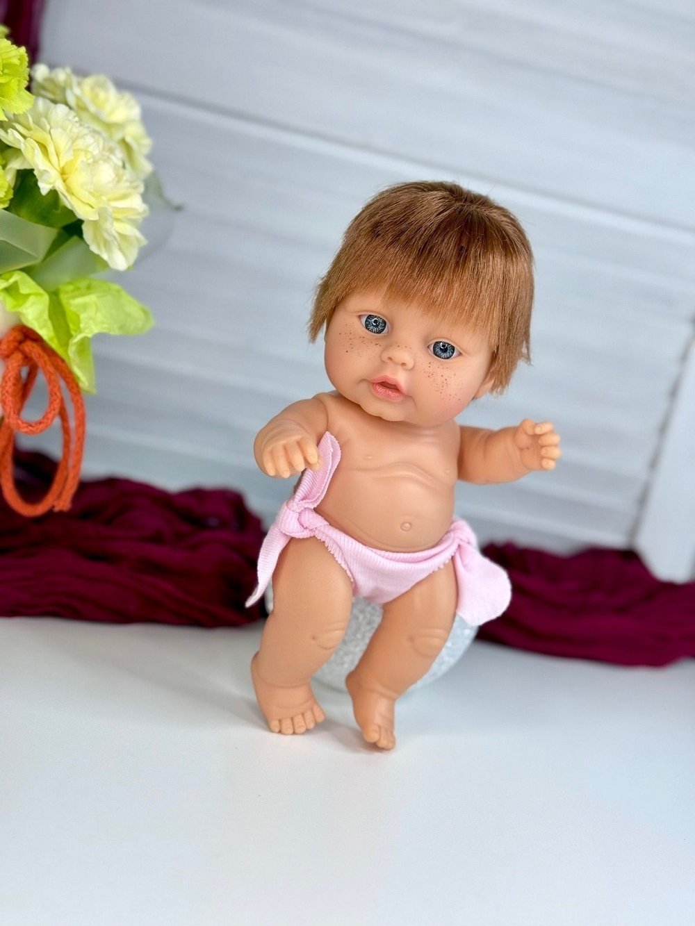 Пупс BERJUAN виниловый 20см Baby (190A)