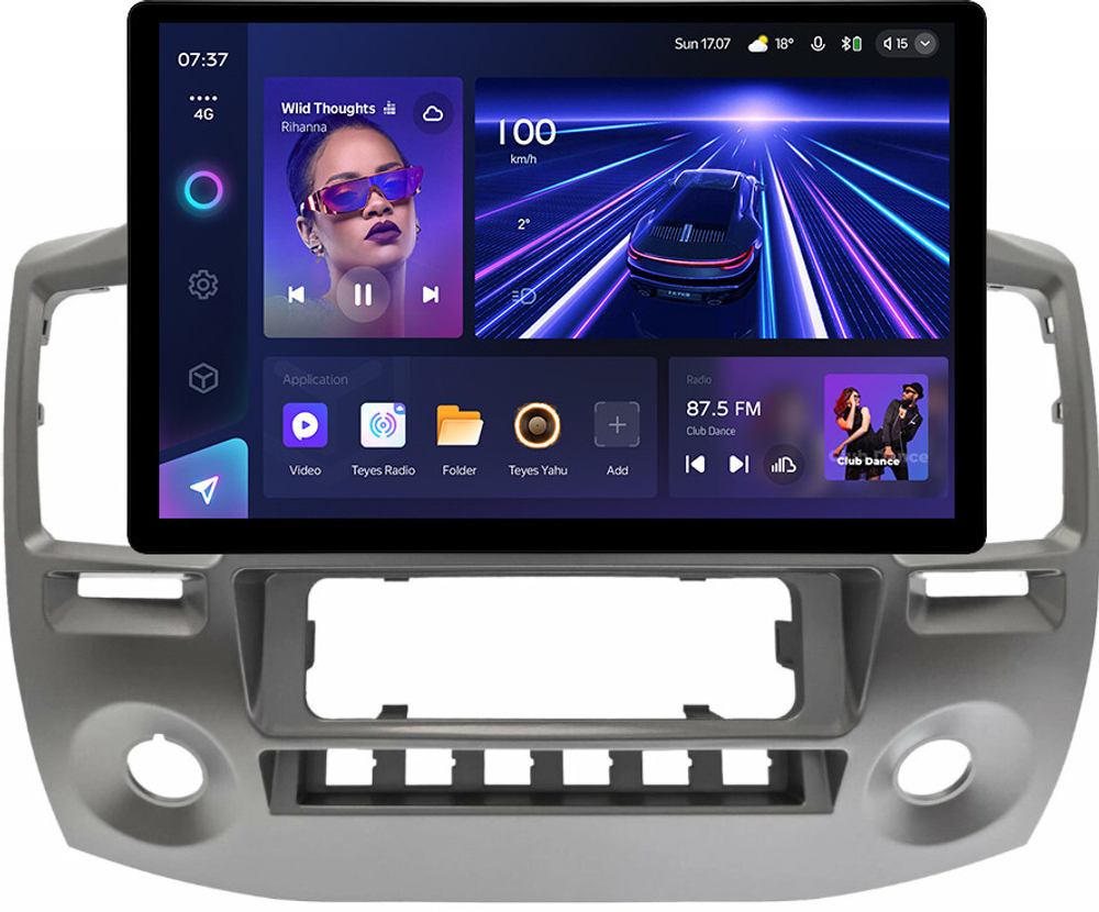 Магнитола для ГАЗ Соболь Бизнес, Газель Бизнес 2010-2017 - Teyes CC3-2K монитор 13", QLED+2K, Android 10, ТОП процессор, 4G SIM-слот, CarPlay