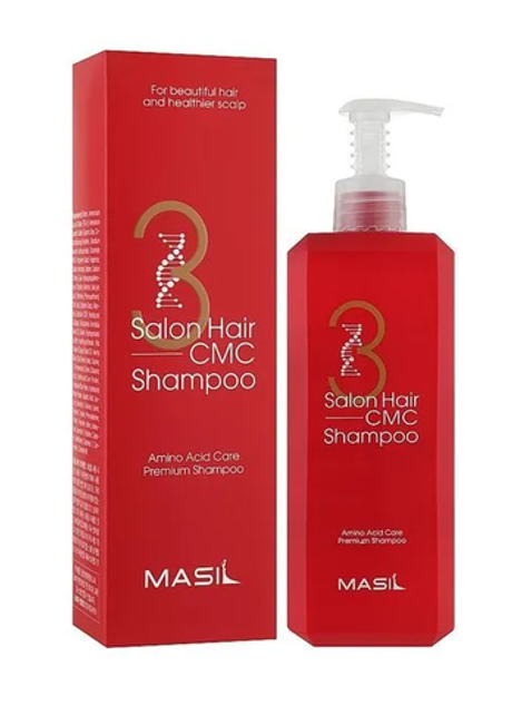 Masil 3 Salon Hair CMC Shampoo - Восстанавливающий шампунь с церамидами 500 ml