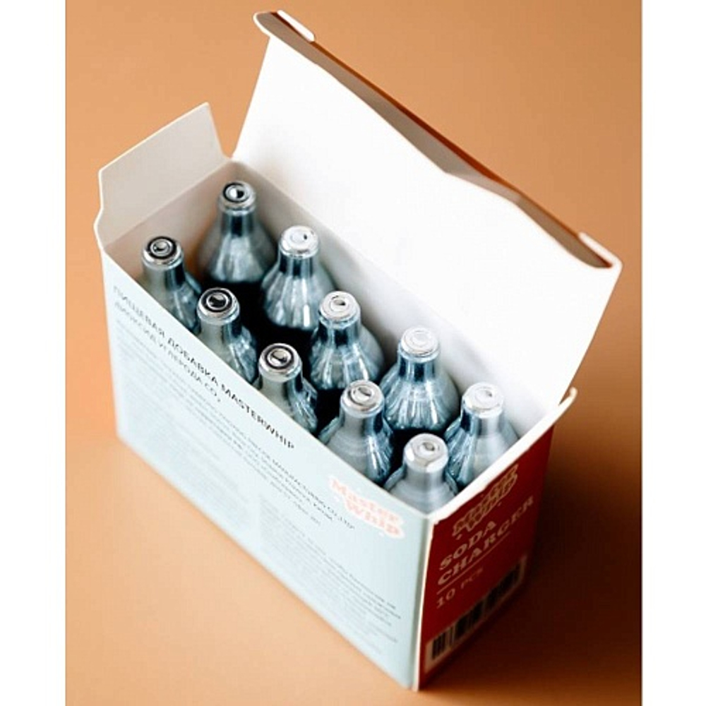 Баллончики для сифона для газирования воды (CO2) MasterWhip