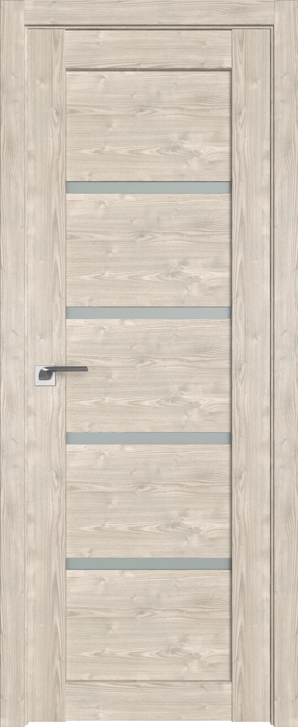 [ТОВАРА НЕТ В НАЛИЧИИ] Дверь межкомнатная Профиль Дорс 2.09 XN, цвет светлый каштан, полипропилен, стекло матовое