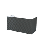 Тумба подвесная IDDIS Bild, 100 см, темно-серый, BIL10G0i95