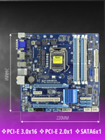 Материнская плата GIGABYTE GA-Q77M-D2H (rev. 1.0)